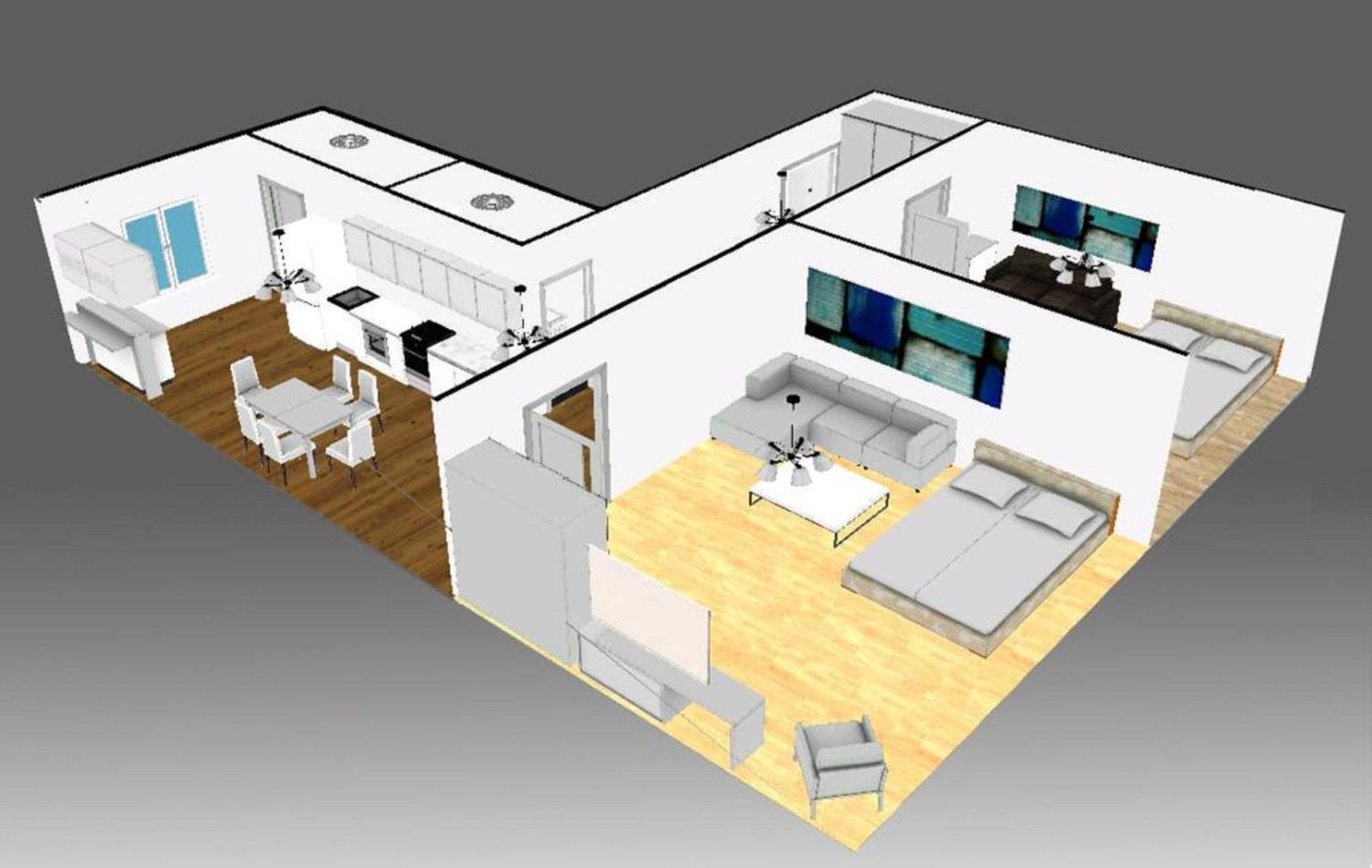 Business Class Ruterra Apartamento *
